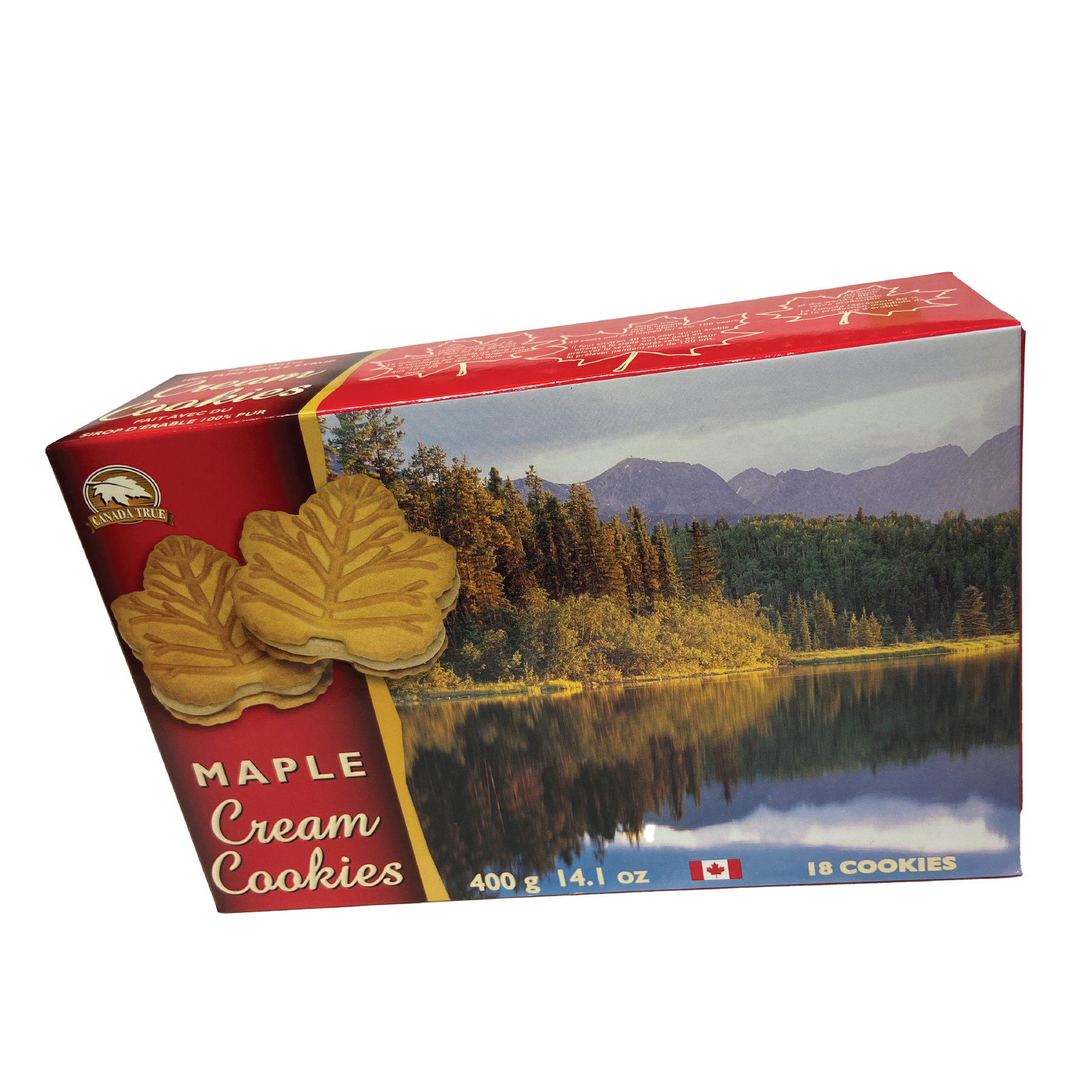 Canada True Maple Cream Cookies front view
