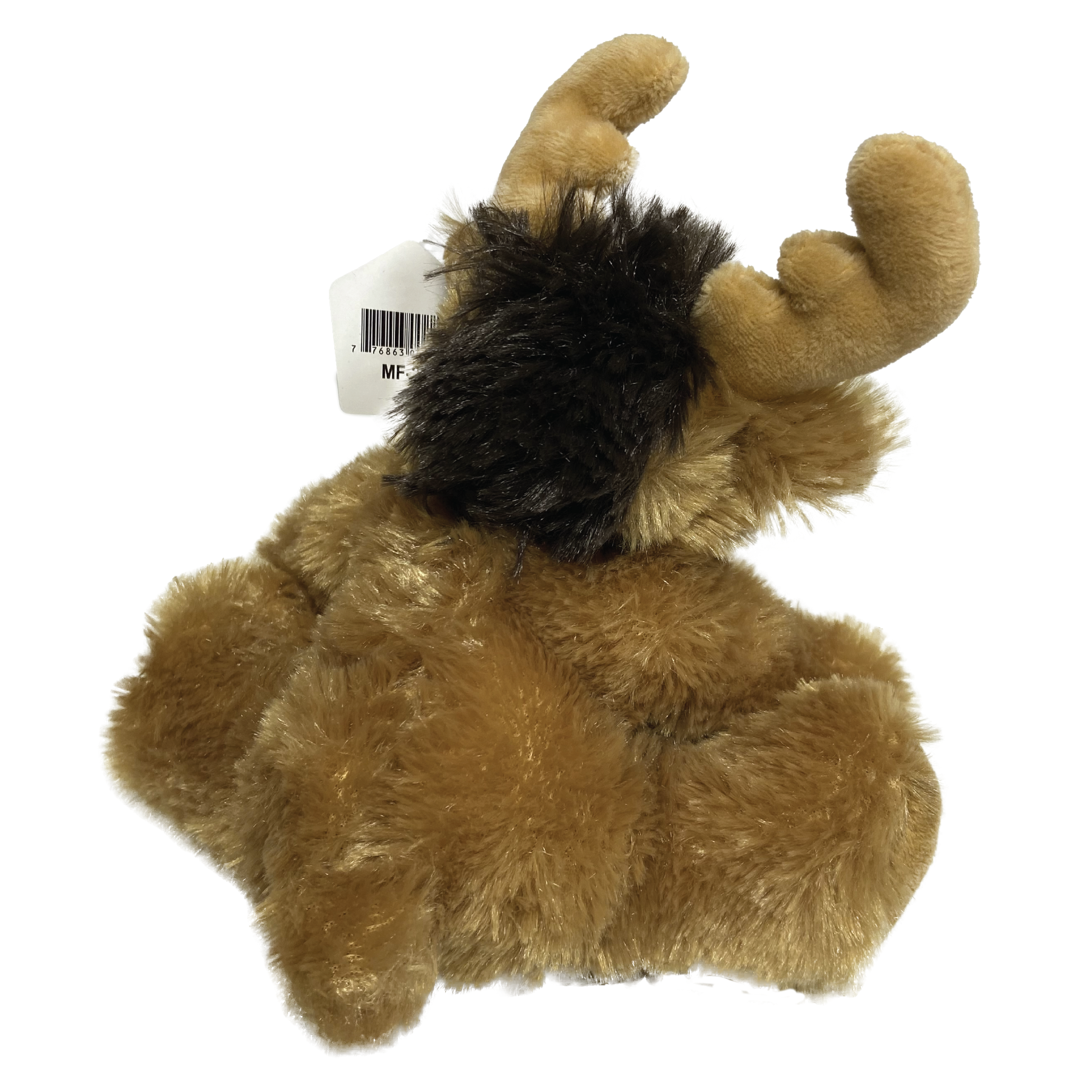 7" Maplefoot Moose stuffed animal side view
